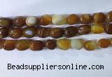 CNG8226 15.5 inches 12*16mm nuggets striped agate beads wholesale