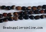 CNG8279 15.5 inches 13*18mm nuggets striped agate beads wholesale