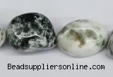 CNG83 15.5 inches 15*20mm - 20*35mm nuggets tree agate beads