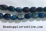 CNG8317 15.5 inches 15*20mm nuggets striped agate beads wholesale