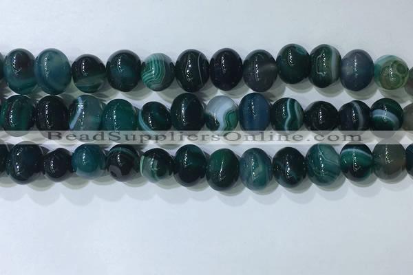 CNG8350 15.5 inches 10*12mm nuggets striped agate beads wholesale