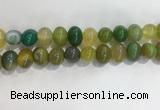 CNG8370 15.5 inches 12*16mm nuggets agate beads wholesale