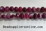 CNG8383 15.5 inches 12*16mm nuggets striped agate beads wholesale