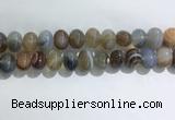 CNG8387 15.5 inches 12*16mm nuggets striped agate beads wholesale