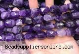 CNG8581 13*18mm - 15*20mm faceted nuggets amethyst beads