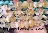 CNG8591 12*16mm - 13*18mm faceted nuggets citrine gemstone beads