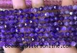 CNG8700 15.5 inches 6mm faceted nuggets amethyst gemstone beads