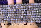 CNG8715 15.5 inches 6mm faceted nuggets labradorite gemstone beads