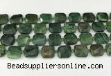 CNG8823 15.5 inches 16mm - 20mm faceted freeform african jade beads