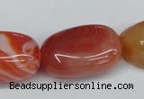 CNG92 15.5 inches 12*16mm - 20*30mm nuggets agate gemstone beads