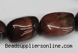 CNG93 15.5 inches 15*20mm - 20*30mm nuggets tiger eye gemstone beads