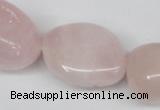 CNG97 15.5 inches 10*18mm - 18*25mm nuggets rose quartz gemstone beads