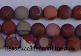 CNJ301 15.5 inches 6mm round matte noreena jasper beads wholesale