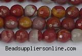 CNJ309 15.5 inches 6mm faceted round noreena jasper beads