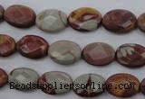 CNJ50 15.5 inches 10*14mm faceted oval noreena jasper beads