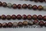 CNJ66 15.5 inches 6mm round noreena jasper beads wholesale