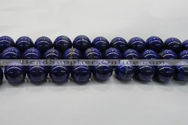 CNL1008 15.5 inches 20mm round A grade natural lapis lazuli beads