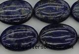 CNL1122 15.5 inches 18*25mm oval lapis lazuli gemstone beads