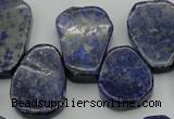 CNL1153 Top drilled 15*20mm - 18*25mm freeform lapis lazuli beads