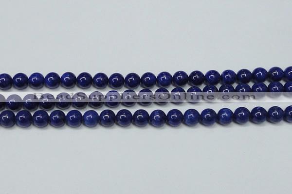 CNL1253 15.5 inches 8mm round natural lapis lazuli beads