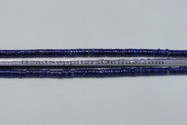 CNL1266 15.5 inches 4*7mm tyre natural lapis lazuli beads