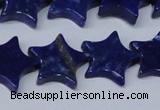 CNL1286 15.5 inches 18mm star natural lapis lazuli beads