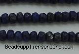 CNL1400 15.5 inches 2.5*4mm faceted rondelle lapis lazuli beads