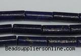 CNL1508 15.5 inches 4*12mm tube lapis lazuli beads wholesale