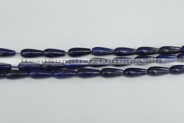 CNL1512 15.5 inches 8*22mm teardrop lapis lazuli beads wholesale