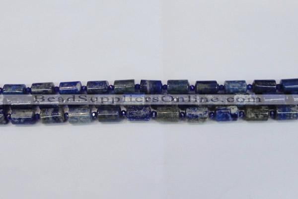 CNL1602 15.5 inches 10*15mm tube lapis lazuli gemstone beads