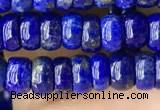 CNL1692 15.5 inches 2.5*5mm - 4*6mm rondelle lapis lazuli beads