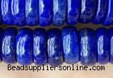 CNL1695 15.5 inches 3*9mm - 4*9mm rondelle lapis lazuli beads