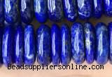 CNL1698 15.5 inches 3*10mm - 4*10mm rondelle lapis lazuli beads