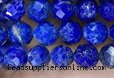 CNL1715 15.5 inches 5mm faceted round lapis lazuli beads