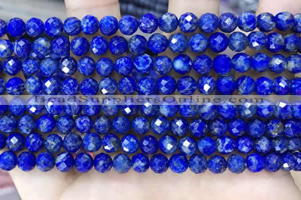 CNL1716 15.5 inches 6mm faceted round lapis lazuli beads