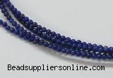 CNL200 15.5 inches 3mm round natural lapis lazuli beads wholesale