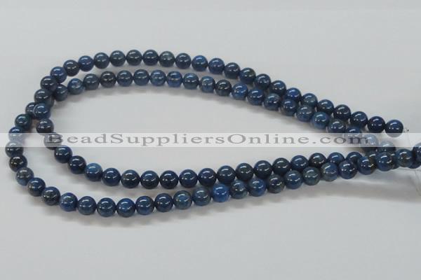 CNL208 15.5 inches 8mm round natural lapis lazuli beads wholesale