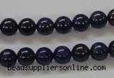 CNL209 15.5 inches 8mm round natural lapis lazuli beads wholesale