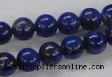 CNL216 15.5 inches 10mm round A+ grade natural lapis lazuli beads