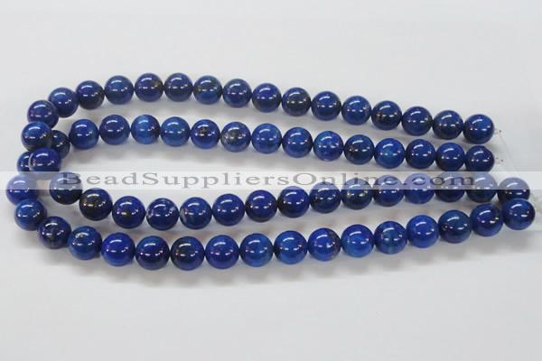 CNL225 15.5 inches 12mm round A- grade natural lapis lazuli beads