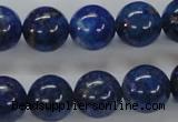 CNL228 15.5 inches 14mm round natural lapis lazuli beads wholesale