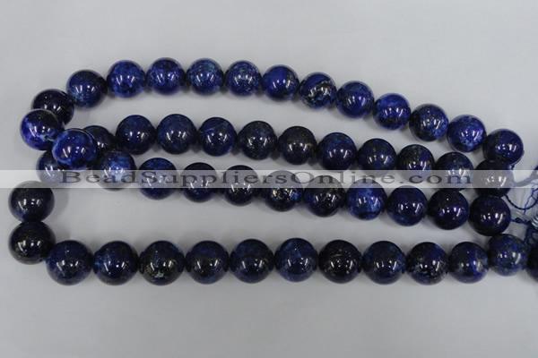 CNL408 15.5 inches 16mm round natural lapis lazuli gemstone beads