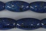 CNL445 15.5 inches 15*30mm rice natural lapis lazuli gemstone beads