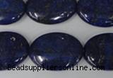 CNL485 15.5 inches 18*25mm oval natural lapis lazuli gemstone beads