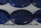 CNL486 15.5 inches 20*30mm oval natural lapis lazuli gemstone beads