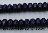 CNL612 15.5 inches 6*10mm rondelle natural lapis lazuli gemstone beads