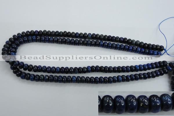 CNL862 15.5 inches 5*8mm rondelle natural lapis lazuli gemstone beads