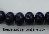 CNL865 15.5 inches 10*14mm rondelle natural lapis lazuli gemstone beads