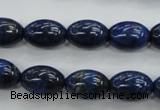 CNL895 15.5 inches 10*14mm rice natural lapis lazuli gemstone beads