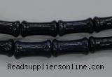 CNL913 15.5 inches 8*18mm bone natural lapis lazuli gemstone beads